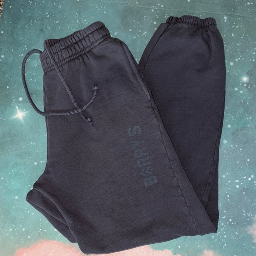 Barry’s bootcamp gray sweatpants Joggers with Logo xs men’s women’s unisex